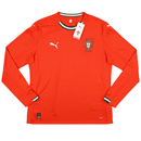 Camisa Portugal Home 2025/26 Manga Longa - Vermelha