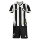 Conjunto Infantil Botafogo I 2024/25 - Branco e Preto
