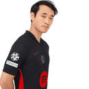 CAMISA BARCELONA II AWAY 2024/25 VERSÃO JOGADOR PRETA
