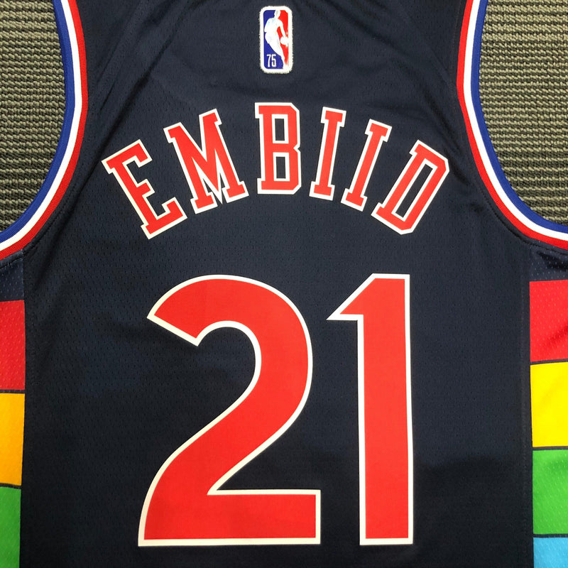 Regata Philadelphia 76ers City Edition Diamante 75th