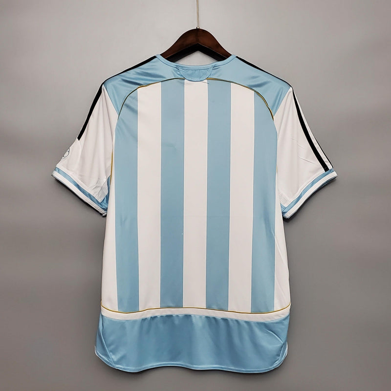 Camisa Retrô Seleção Argentina 2006 Home