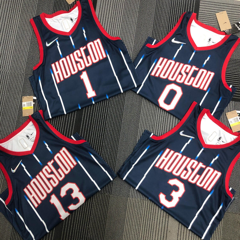 Regata Houston Rockets City Edition Diamante 75th