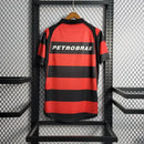 Camisa Flamengo Home 03/04 Retrô - Vermelha e Preta