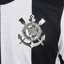 Camisa Corinthians III Versão Jogador 2024/25 Masculina - Branca e Preta