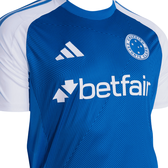 Camisa Cruzeiro I 2025/26 Masculina - Azul