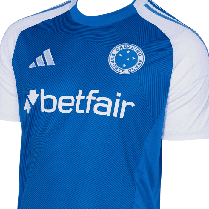 Camisa Cruzeiro I 2025/26 Masculina - Azul