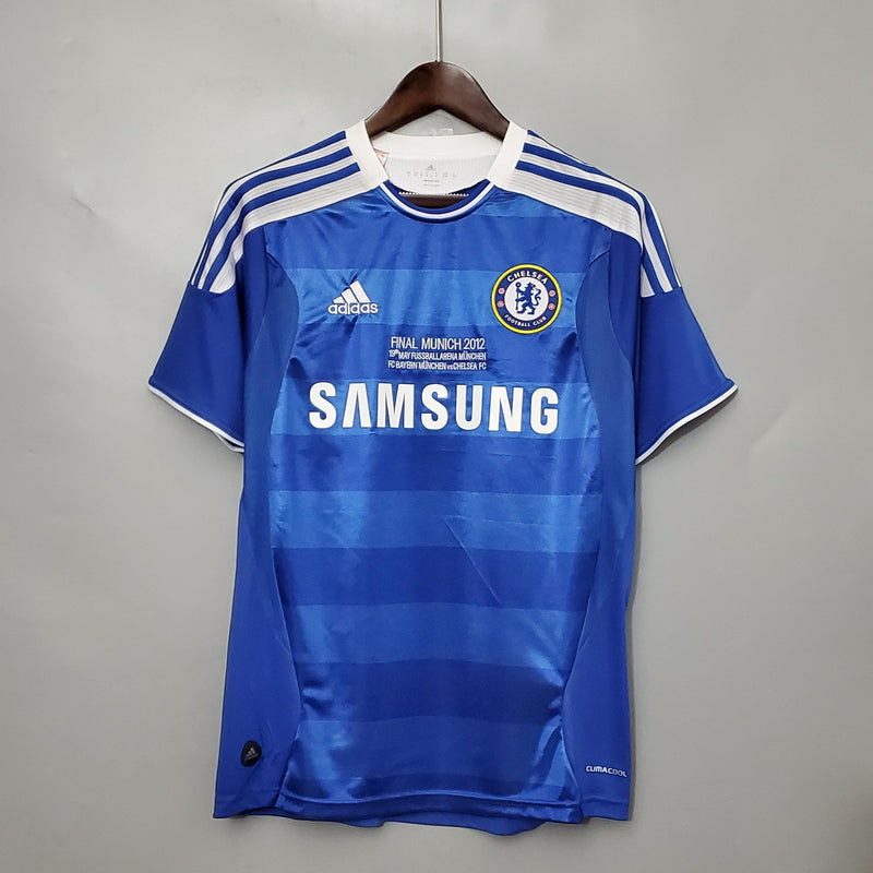 Camisa Retrô Chelsea FC 2012 Home Champions League Edition