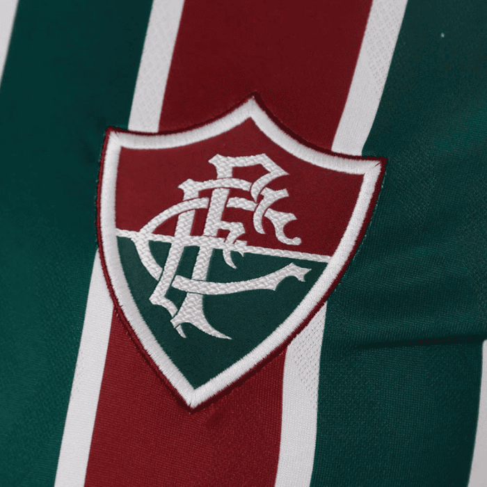 Camisa Fluminense I Feminina 2025/26 - Vinho e Verde