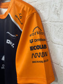 Camisa McLaren 2025 Team Set Up T-Shirt - Preta