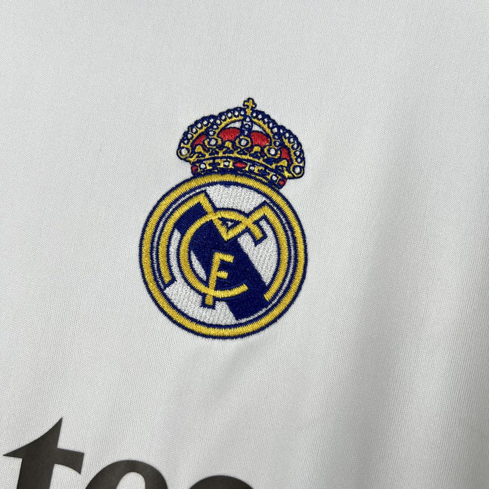 Camisa Real Madrid Home 25/26 Manga Longa - Branca