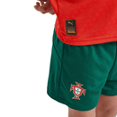 Conjunto Infantil Portugal Home 2025/26 - Vermelho e Verde