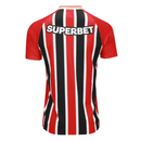 Camisa São Paulo II 2025/26 Masculina - Vermelha e Branca