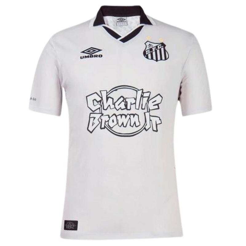 Camisa Santos X Charlie Brown JR - Branca