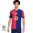 Camisa Barcelona Jogador Home 2024/25 - Azul e Vermelha