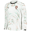 Camisa Portugal Away 2025/26 Manga Longa - Branca