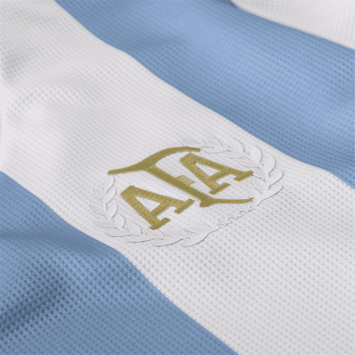 Camisa Argentina Edição Especial 50 Anos - Azul e Branca (cópia)