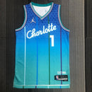 Regata Charlotte Hornets City Edition Diamante 75th