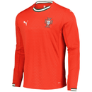 Camisa Portugal Home 2025/26 Manga Longa - Vermelha