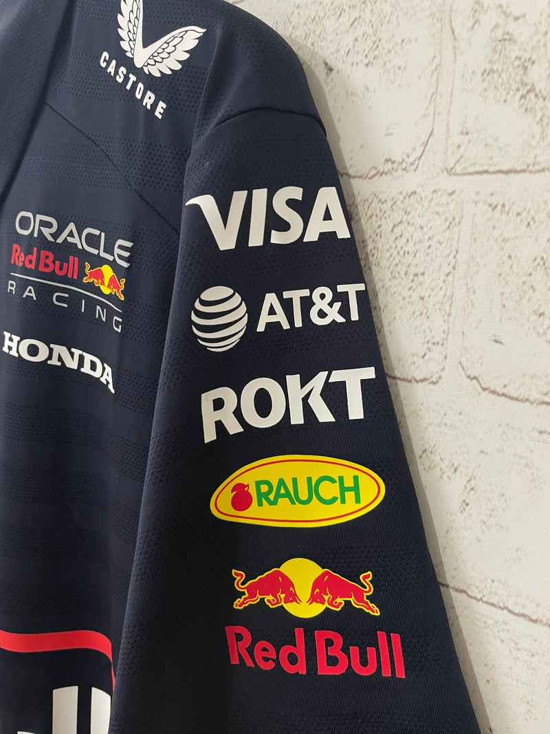 Camisa Red Bull Racing 2025 Team Set Up T-Shirt - Azul