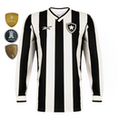 Camisa Botafogo Manga Longa I 2024/25 Masculina - Branco e Preto