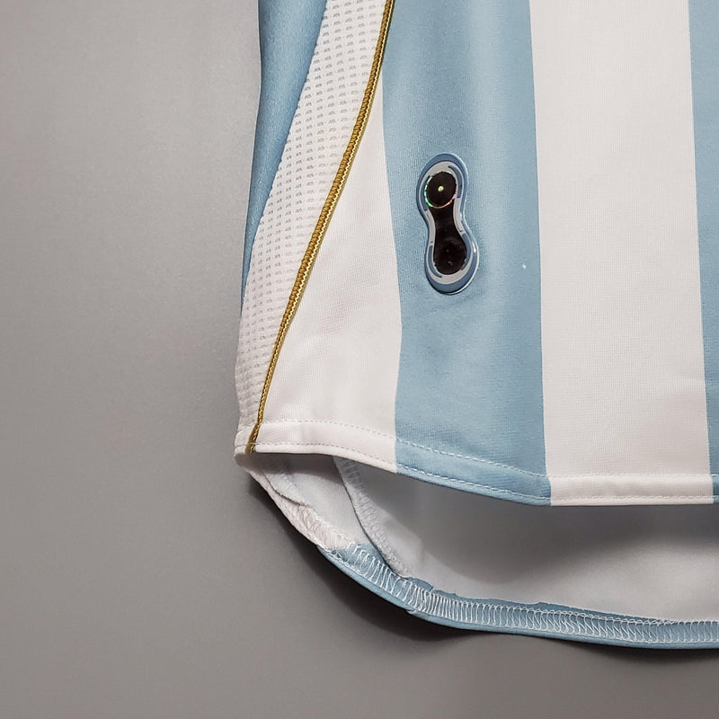 Camisa Retrô Seleção Argentina 2006 Home