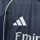 Camisa Real Madrid Away 25/26 Manga Longa - Preta