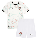 Conjunto Infantil Portugal Away 2025/26 - Branco