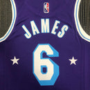 Regata Los Angeles Lakers City Edition Diamante 75th