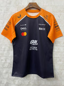 Camisa McLaren 2025 Team Set Up T-Shirt - Preta