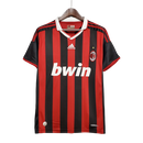 Camisa Retrô Milan I Adidas 2009/10 Vermelho e Preto