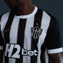 Camisa Atlético Mineiro I 2026 - Masculina Preta e Branca