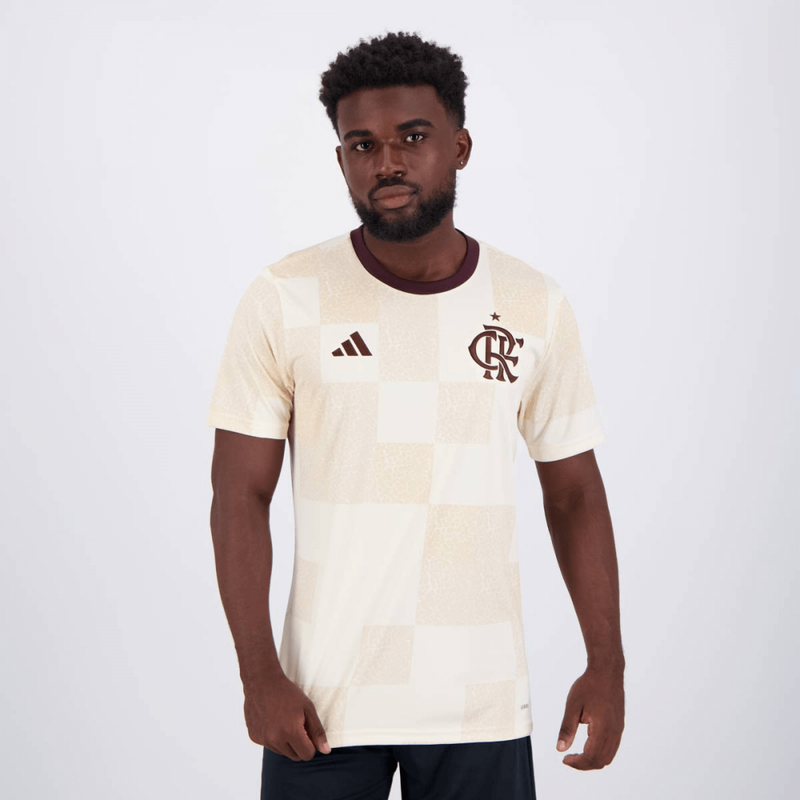 CAMISA FLAMENGO PRÉ JOGO 2024/25 TORCEDOR