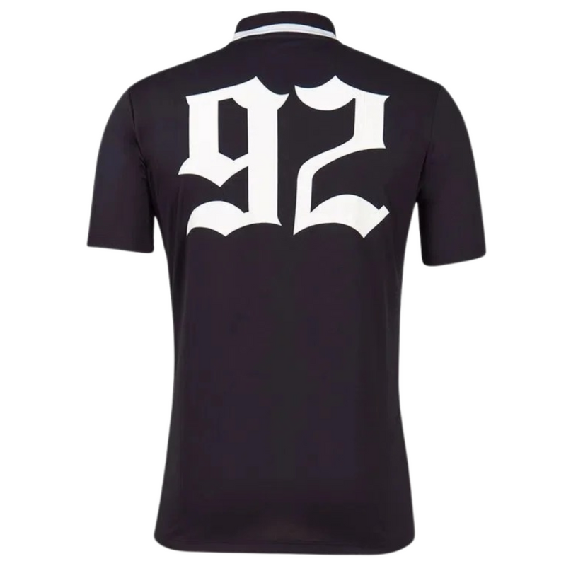 Camisa Santos X Charlie Brown JR - Preta