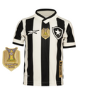 Conjunto Infantil Botafogo I 2024/25 - Branco e Preto