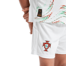 Conjunto Infantil Portugal Away 2025/26 - Branco