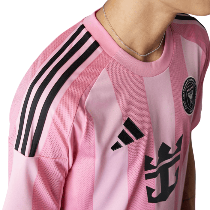 Camisa Inter Miami I Preta 2025/26 - Rosa