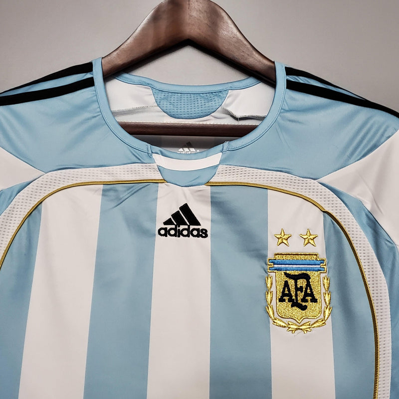 Camisa Retrô Seleção Argentina 2006 Home
