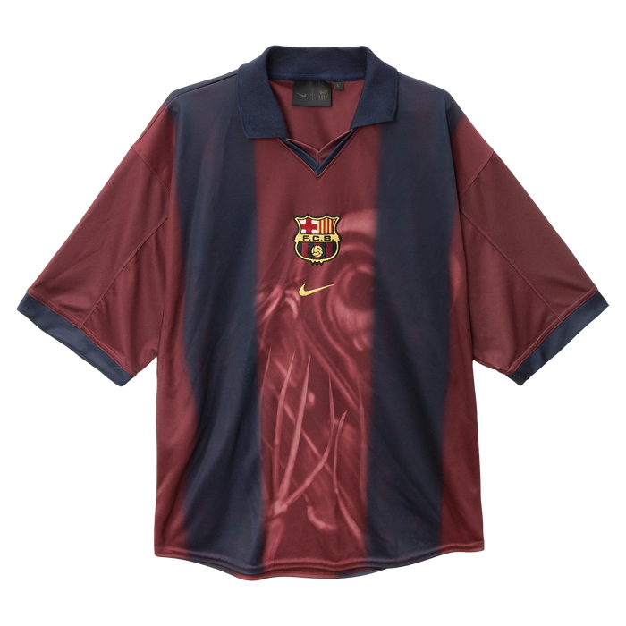 Camisa Barcelona CJ X NIKE X FC BARCELONA Retrô 2000/01 - Home