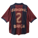 Camisa Barcelona CJ X NIKE X FC BARCELONA Retrô 2000/01 - Home
