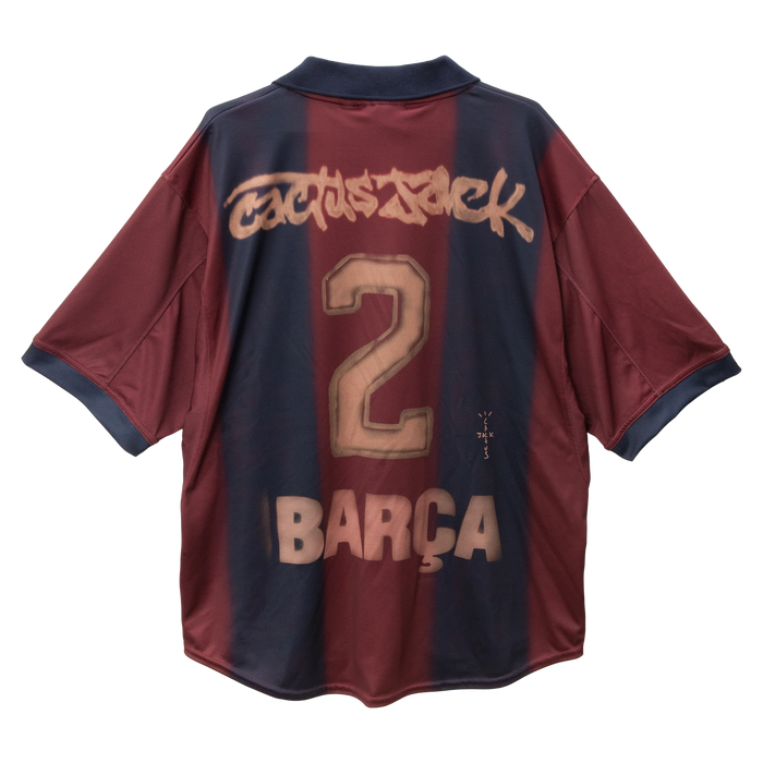 Camisa Barcelona CJ X NIKE X FC BARCELONA Retrô 2000/01 - Home