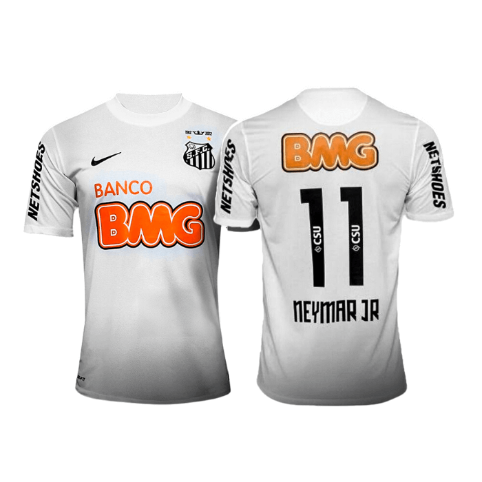 Camisa Santos Retrô 2012/13 Neymar