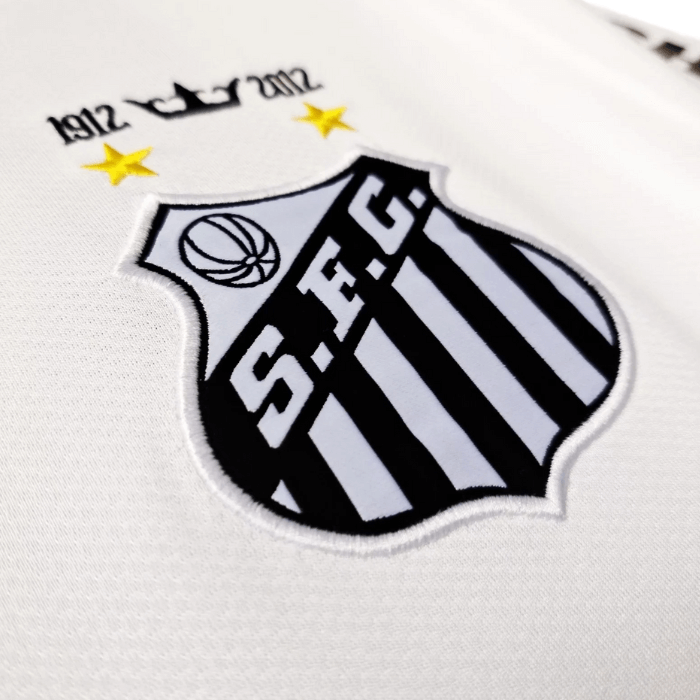 Camisa Santos Retrô 2012/13 Torcedor Masculina - Branco