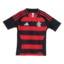 Conjunto Infantil Flamengo I 2025/26 - Vermelho e Preto