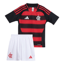 Conjunto Infantil Flamengo I 2025/26 - Vermelho e Preto