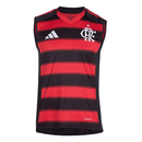 Camisa Flamengo I Regata 2025/26 Masculina Adidas - Vermelho e Preto