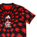 Camisa Flamengo Pré Jogo 2025/26 Masculina Adidas - Vermelho e Preto