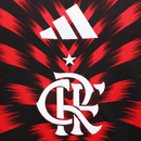 Camisa Flamengo Pré Jogo 2025/26 Masculina Adidas - Vermelho e Preto