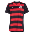Camisa Flamengo 2025/26 Feminina Adidas - Vermelho e Preto
