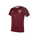 Camisa São Paulo Treino 2025/26 New Balance Masculina  - Bordo