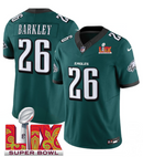 Camisa NFL Philadelphia Eagles Vapor F.U.S.E. Super Bowl LIX